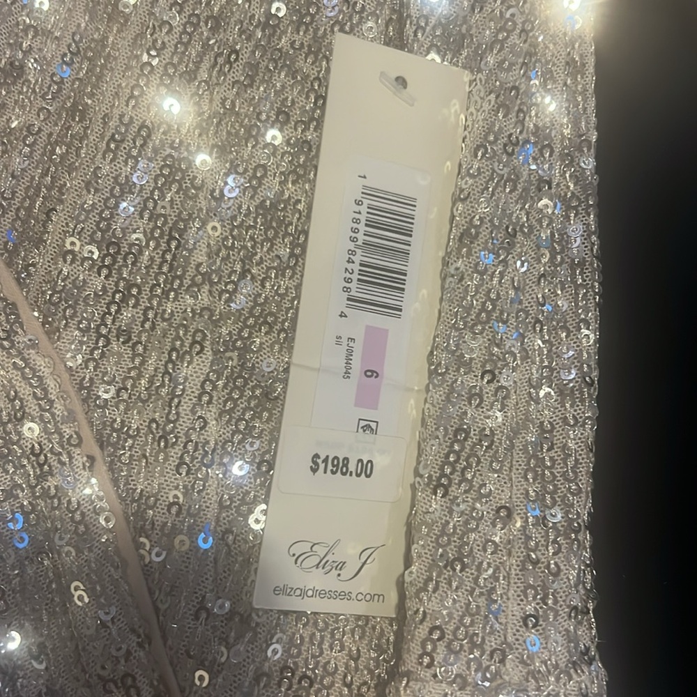 Eliza J Sequin Jumpsuit - Picture 9 of 13